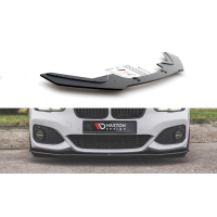 [Racing Durability Front Splitter V.3 BMW 1 F20 M-Pack Facelift / M140i - fekete]