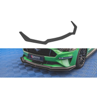 [Street Pro Front Splitter V.1 Ford Mustang GT MK6 Facelift - fekete]