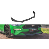 [Street Pro Front Splitter V.2 Ford Mustang GT MK6 Facelift - fekete]