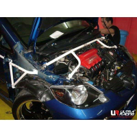 [Honda City GD8 1.5 2WD 02-08 UltraRacing 4-point front upper Strutbar]