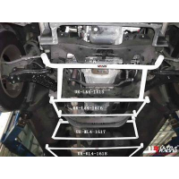 [Hyundai H1 07+ 2.5D UltraRacing 4-point front H-Brace 1615]