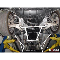 [Infiniti FX 09+ 4WD Ultra-R 4-point front lower H-Brace 1452]