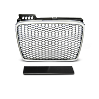 [Grill sport Silver Audi A4 (B7) 11.04-03.08]