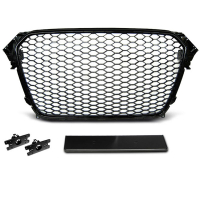 [Grill sport Glossy Black   Audi A4 (B8) 11.11-15]