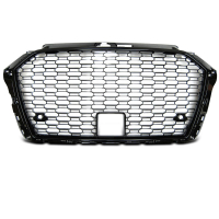 [Grill sport Glossy Black   Audi A3 (8v) 17-hez]