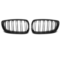 [Grill Fényes Fekete Dupla Bar Sport Look  Bmw E92/E93 07-10 C/C]