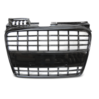 [Grill sport Glossy Black   Audi A4 B7 04-08]