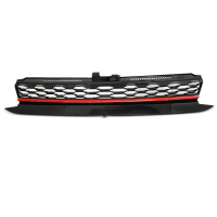 [Grill sport fekete piros  Vw Golf 7 17-]