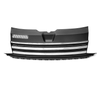 [Grill króm fekete Vw T6 15-19]