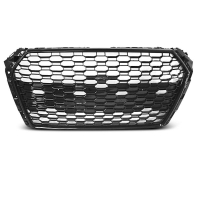 [Grill sport Glossy Black   Audi A4 B9 15-19]