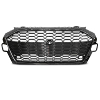 [Grill sport fényes fekete Pdc Fit Audi A4 B9 20-]