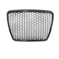 [Grill sport Glossy Black   Audi A6 C6 09-11]