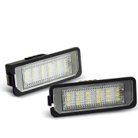 [Rendszámtábla Led lights  Vw Golf Iv Golf V Passat B6 Passat Eos Phateon New Beetle 06- Lupo 99-06 Polo 9n3]