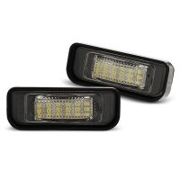 [Rendszámtábla Led lámpák Mercedes W220 09.98-05.05 Canbushoz]