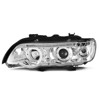 [Fényszórók Angel Eyes Chrome Bmw X5 E53 09.99-10.03]