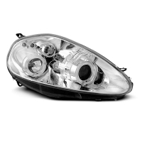 [Fiat Grande Punto 09.05-08 Angel Eyes Chrome]