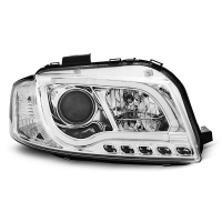 [Fényszórók Tube light Drl Chrome  Audi A3 8p 05.03-03.08]