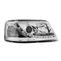 [Fényszórók True Drl Chrome Vw T5 04.03-08.09]