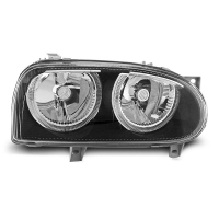 [Fényszórók Angel Eyes Fekete  Vw Golf 3 09.91-08.97]