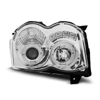 [Chrysler Jeep Grand Cherokee 08-10 Angel Eyes Chrome]