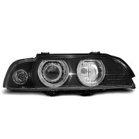 [Xenon Fényszórók Angel Eyes fekete Bmw E39 09.95-06.03]