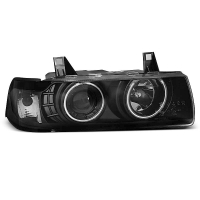 [Fényszórók Angel Eyes Ccfl Fekete Bmw E36 12.90-08.99 S/C/T]