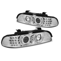 [Fényszórók Angel Eyes 3d Chrome Bmw E39 09.95-06.03]