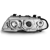 [Fényszórók Angel Eyes Chrome Bmw E46 04.99-03.03 Coupe]