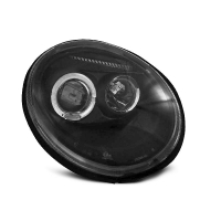 [Fényszórók Angel Eyes Black Fits Vw New Beetle 10.98-05.05]