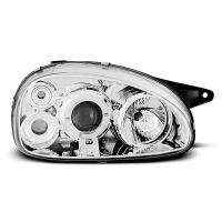 [Opel Corsa B 02.93-10.00 Angel Eyes Chrome]