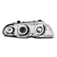 [Fényszórók Angel Eyes Chrome Bmw E46 05.98-08.01 S/T]