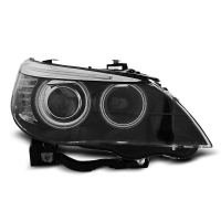 [Xenon Fényszórók D2s Angel Eyes Ccfl fekete Bmw E60/E61 03-04]