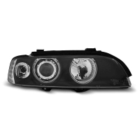 [Fényszórók Angel Eyes Ccfl Fekete Bmw E39 09.95-06.03]