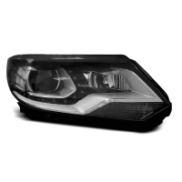 [Fényszórók True Drl Fekete Vw Tiguan 2011 - 2015.12.]