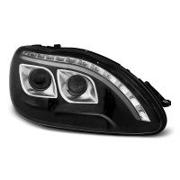 [Fényszórók Tube light Black Mercedes W220 S-Klasa 09.98-05.05]