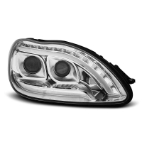 [Fényszórók Tube light Króm Mercedes W220 S-Klasa 09.98-05.05]