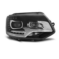 [Fényszórók True Drl Fekete Vw T5 2010-15]