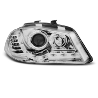 [Fényszórók Daylight Chrome Fits Seat Ibiza 6l 04.02-08]