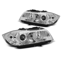 [Fényszórók U-Led light 3d Chrome Bmw E90/E91 03.05-08.08]