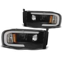 [Dodge Ram 02-06 Tube light Black]