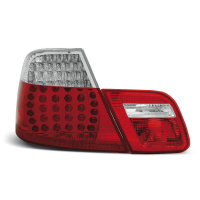 [Led hátsó lámpák piros fehér Bmw E46 04.99-03.03 Coupe]