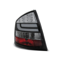 [Led Bar Hátsó lámpák Fekete Skoda Octavia ll Sedan 04-12]