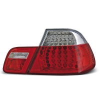 [Led hátsó lámpák piros fehér Bmw E46 04.99-03.03 Coupe]