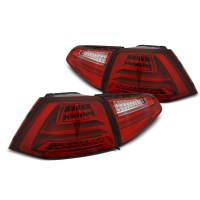 [Led Bar hátsó lámpák Red Whie Fitss Vw Golf 7 13-17]