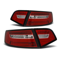 [Led Bar Hátsó lámpák Red Whie Seq   Audi A6 08-11 Sedanhoz]