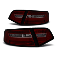 [Led Bar Hátsó lámpák Red Smoke Seq   Audi A6 08-11 Sedanhoz]