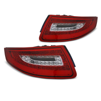 [Led hátsó lámpák piros fehér Porsche 911 997 04-09]