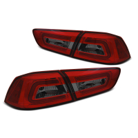 [Mitsubishi Lancer 8 Sedan 08-11 Red Smoke Led Bar]