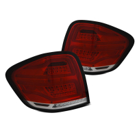 [Led Bar Hátsó lámpák Red Whie Mercedes M-Klasa W164 09-11]