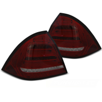 [Mercedes W203 Sedan 04-07 Red Smoke Led Bar]